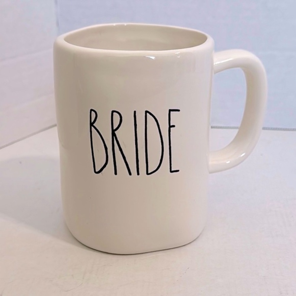 Rae Dunn White 'Bride' Mug NWOT